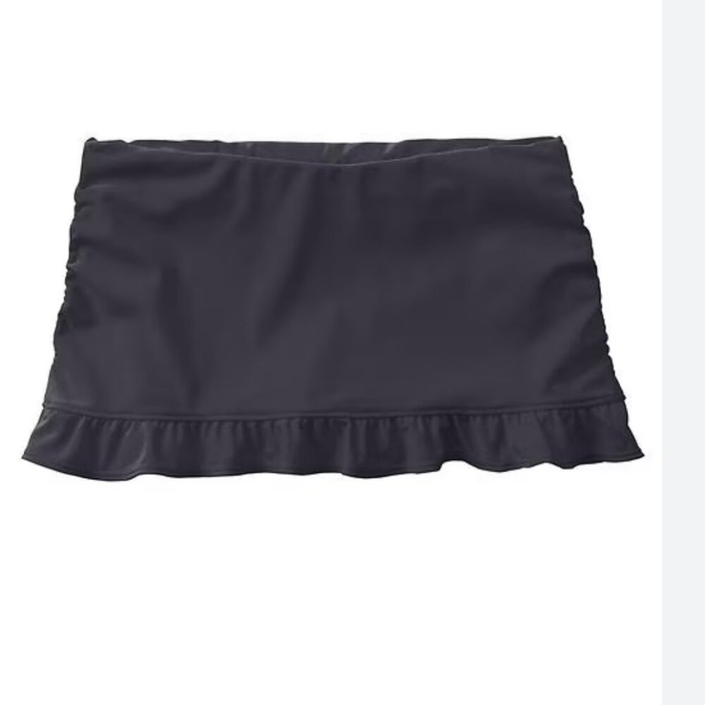 Athleta Bora Bora Ruffle Hem Swim Skirt